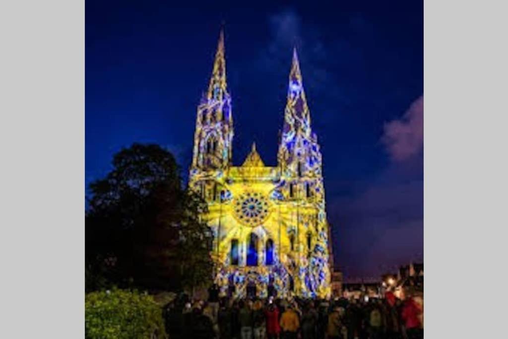 Chartres Coeur De Ville, Beau 2 Pieces Chaleureux Et Lumineux,Parking Et Wifi ! Exterior photo